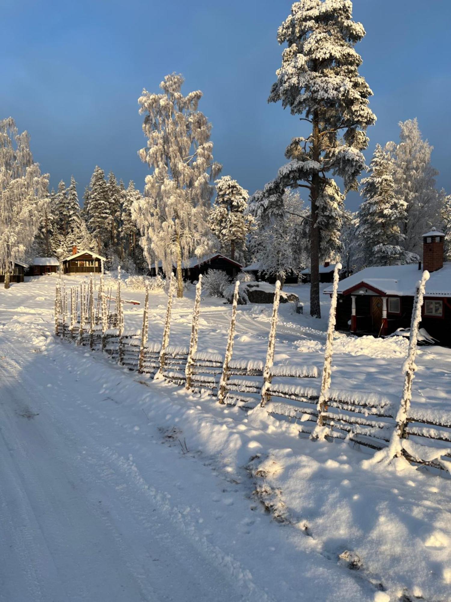 Siljansnaes Stugby Hotel Buitenkant foto