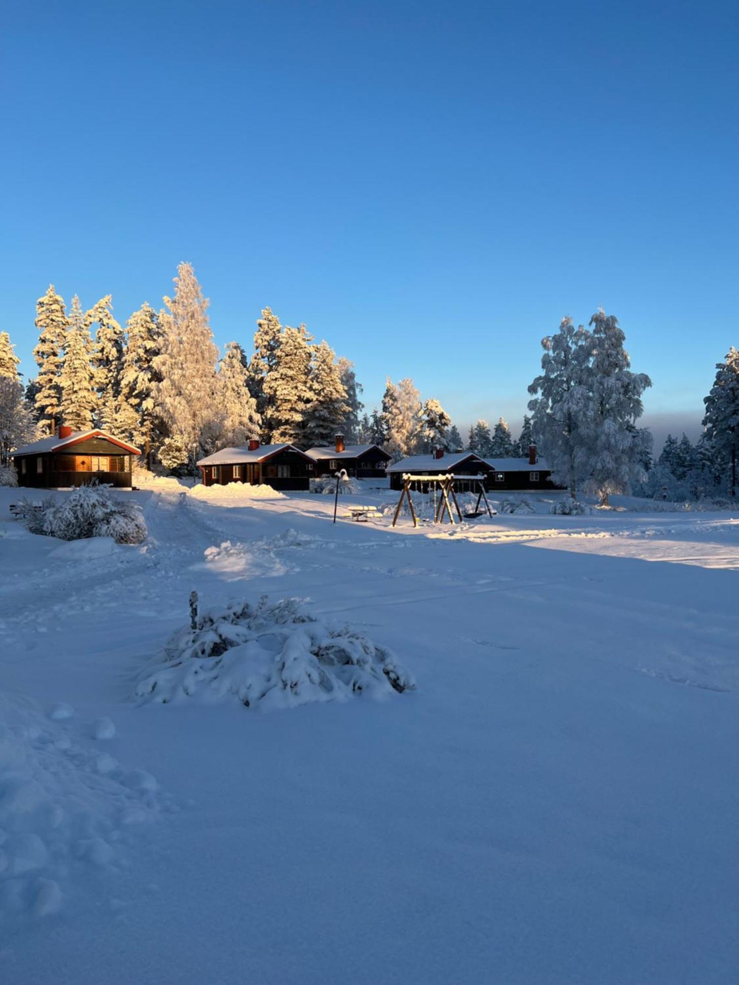 Siljansnaes Stugby Hotel Buitenkant foto