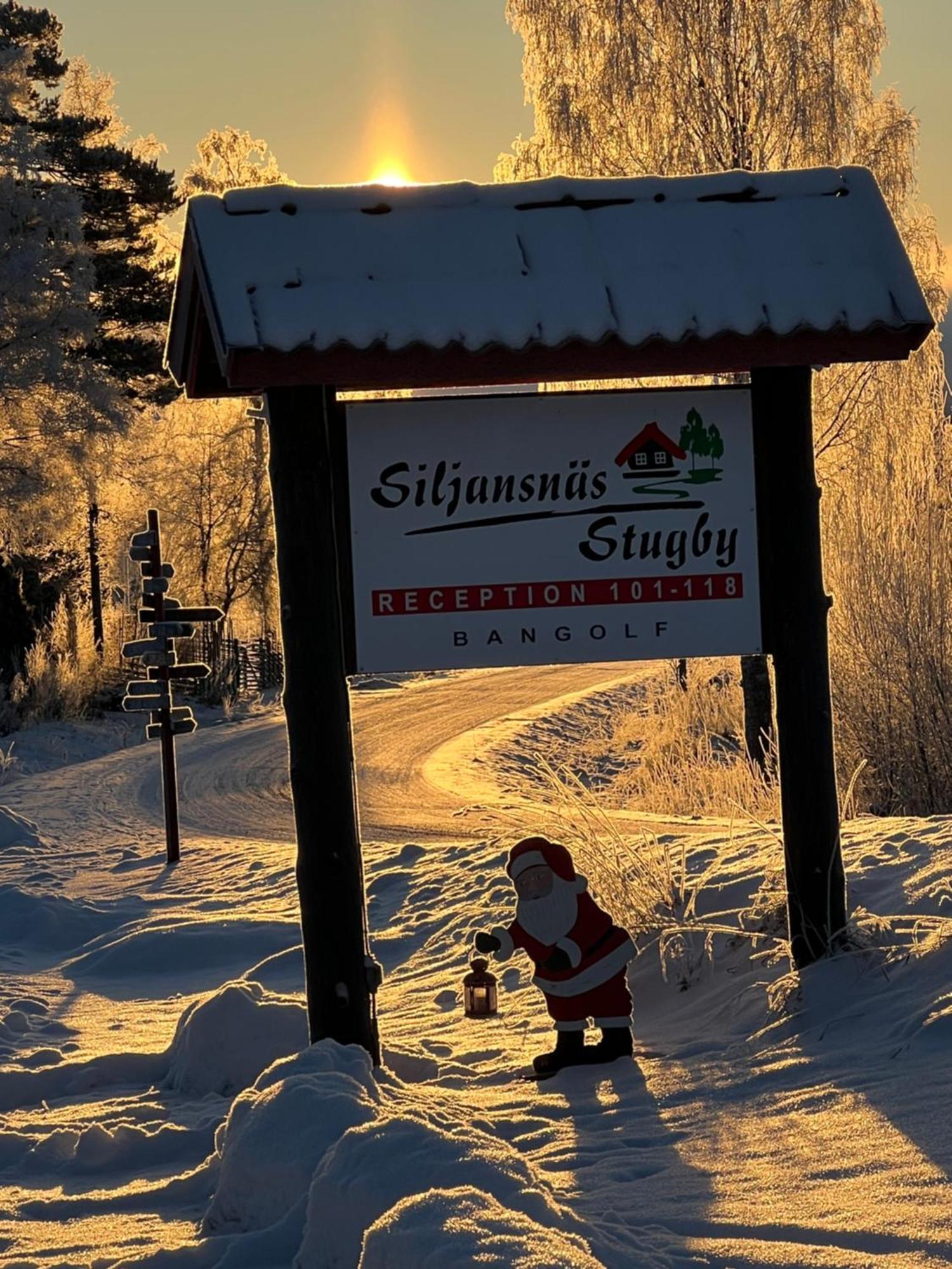 Siljansnaes Stugby Hotel Buitenkant foto
