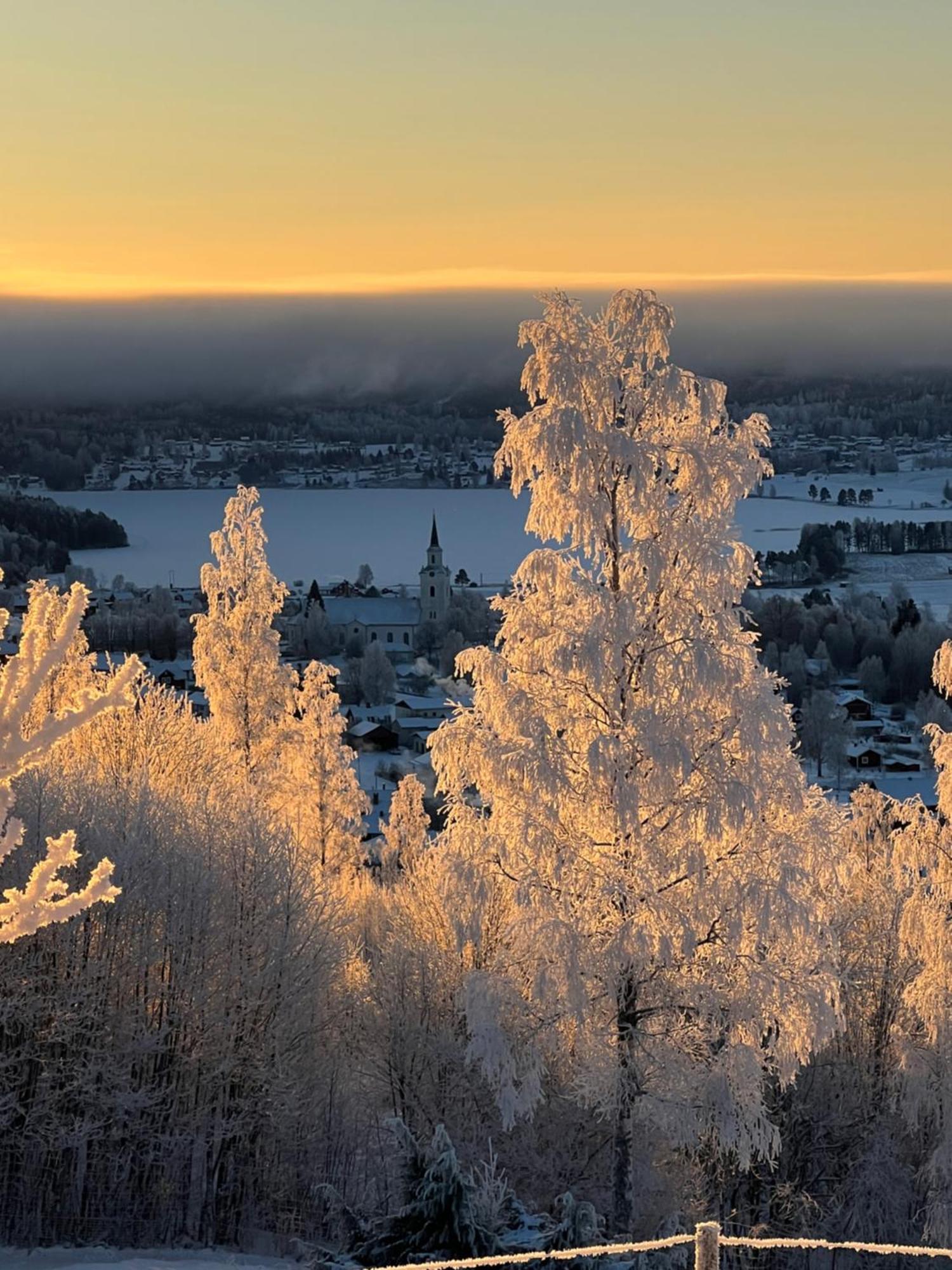 Siljansnaes Stugby Hotel Buitenkant foto